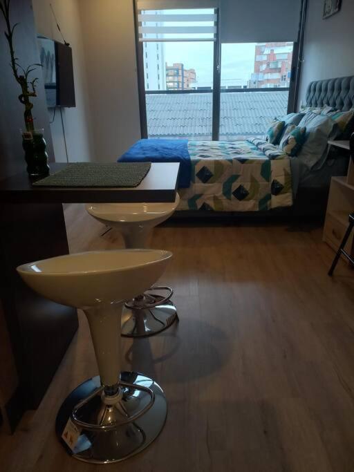 ボゴタApartaestudio Chapinero Balconアパートメント エクステリア 写真